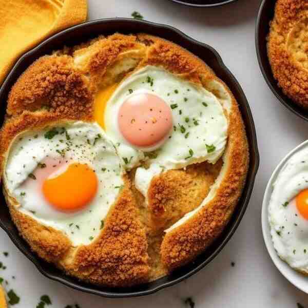 Сметанник с рисом и яйцами
